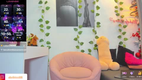 Snapshot of abril_ricci chatting on January 2025 10:28:02 AM Abril  online show from January 2025 10:28:02 AM