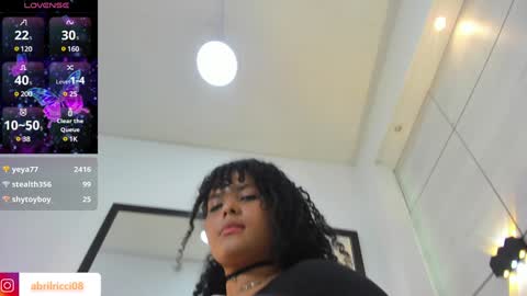 Snapshot of abril_ricci chatting on January 2025 10:45:01 AM Abril  online show from January 2025 10:45:01 AM