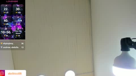 Snapshot of abril_ricci chatting on January 2025 10:27:01 AM Abril  online show from January 2025 10:27:01 AM