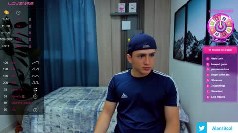 Snapshot of alan_nd_kevin chatting on January 2025 11:34:02 AM Alan Kevin can we reach 100 thumbs up please guys online show from January 2025 11:34:02 AM