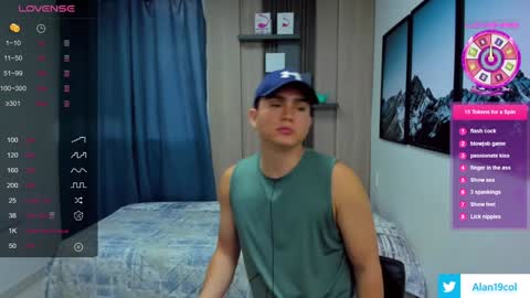 Snapshot of alan_nd_kevin chatting on January 2025 11:32:02 AM Alan Kevin can we reach 100 thumbs up please guys online show from January 2025 11:32:02 AM