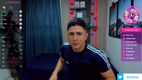 Snapshot of alan_nd_kevin chatting on February 2025 02:43:01 PM Alan Kevin can we reach 100 thumbs up please guys online show from February 2025 02:43:01 PM