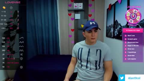 Snapshot of alan_nd_kevin chatting on February 2025 11:36:01 AM Alan Kevin can we reach 100 thumbs up please guys online show from February 2025 11:36:01 AM