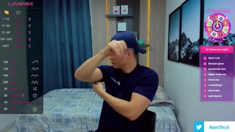 Snapshot of alan_nd_kevin chatting on March 2025 11:33:01 AM Alan Kevin can we reach 100 thumbs up please guys online show from March 2025 11:33:01 AM