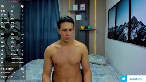 Snapshot of alan_nd_kevin chatting on March 2025 02:34:01 PM Alan Kevin can we reach 100 thumbs up please guys online show from March 2025 02:34:01 PM