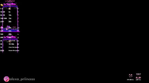 Snapshot of alexa_priincess chatting on February 2025 03:30:02 PM online show from February 2025 03:30:02 PM