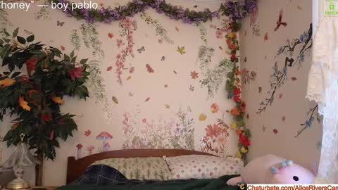 Snapshot of aliceriverscam chatting on January 2025 07:44:02 PM Alice Rivers ---- Enter my public Discord- online show from January 2025 07:44:02 PM