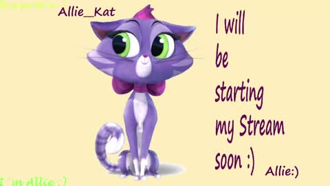 Snapshot of allie__kat chatting on May 2026 06:49:02 PM Allie online show from May 2026 06:49:02 PM