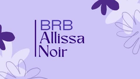 Snapshot of allissa_noir chatting on June 2026 03:18:01 AM Allissa online show from June 2026 03:18:01 AM
