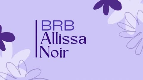 Snapshot of allissa_noir chatting on June 2026 02:16:01 AM Allissa online show from June 2026 02:16:01 AM
