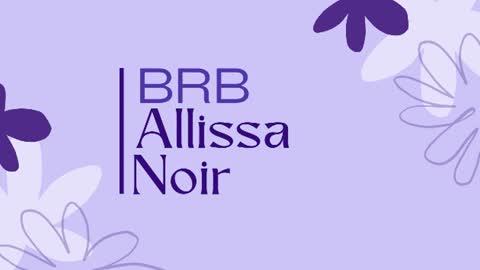 Snapshot of allissa_noir chatting on July 2026 02:18:01 AM Allissa online show from July 2026 02:18:01 AM