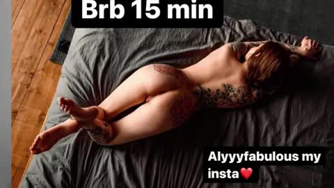 Snapshot of alyssa_fabulous chatting on December 2024 12:49:02 PM Aly online show from December 2024 12:49:02 PM