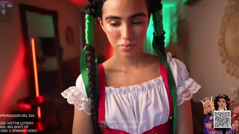 Snapshot of amnie_ chatting on September 2025 09:14:02 PM RETURN 30TH 100 explicit on online show from September 2025 09:14:02 PM