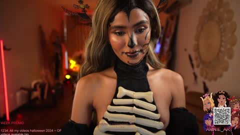 Snapshot of amnie_ chatting on October 2025 07:41:01 PM RETURN 30TH 100 explicit on online show from October 2025 07:41:01 PM