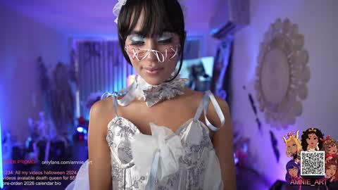 Snapshot of amnie_ chatting on October 2025 07:15:01 PM RETURN 30TH 100 explicit on online show from October 2025 07:15:01 PM