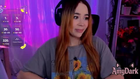 Snapshot of amydarkk chatting on October 2025 06:52:02 PM Amy online show from October 2025 06:52:02 PM