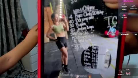 Andrea online show from January 2025 08:14:02 PM