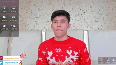 ngel Esteban  online show from January 2025 04:09:01 AM