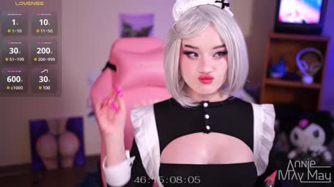 Snapshot of annie_may_may chatting on January 2025 02:51:02 PM Annie May   online show from January 2025 02:51:02 PM