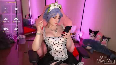 Snapshot of annie_may_may chatting on September 2025 07:01:01 AM Annie May   online show from September 2025 07:01:01 AM