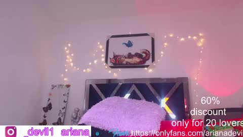 ariana devil online show from February 2025 07:05:01 PM