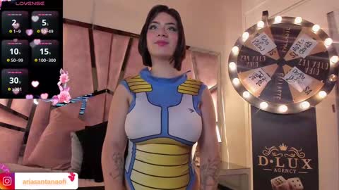 Snapshot of arisantana chatting on December 2024 02:10:01 PM Aria online show from December 2024 02:10:01 PM