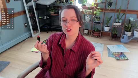 Artie Paints online show from February 2025 03:08:02 PM