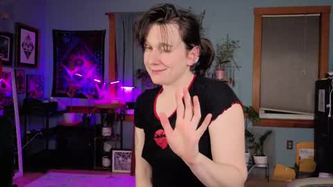 Artie Paints online show from March 2025 01:06:01 AM