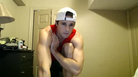 Snapshot of athleteguy55555 chatting on January 2025 04:33:01 AM tommycb55555 online show from January 2025 04:33:01 AM