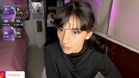 Snapshot of b0nnie_h0ney chatting on February 2025 12:05:01 AM Lyanna online show from February 2025 12:05:01 AM