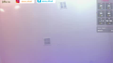 Foxy online show from April 2026 10:07:01 PM