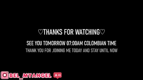 In instagran bel myangel online show from December 2025 07:53:02 PM