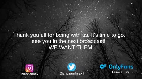 bianca and maxwell online show from March 2025 03:29:01 AM