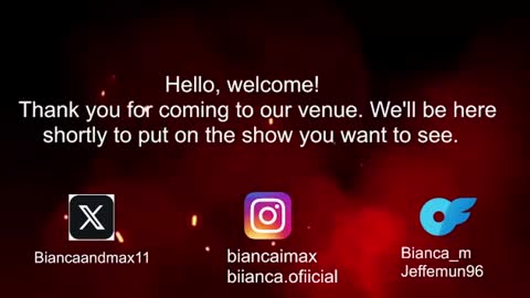 bianca and maxwell online show from June 2026 02:27:02 PM