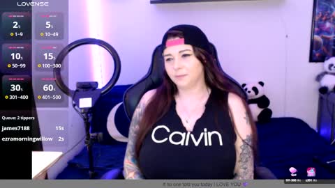 Nichole lights online show from January 2025 09:55:02 PM