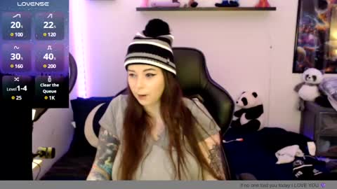 Nichole lights online show from January 2025 09:37:01 PM