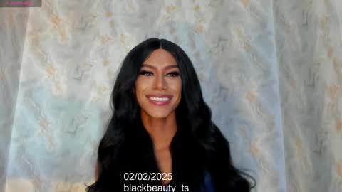 Snapshot of blackbeauty_ts chatting on February 2025 08:19:01 PM Nina online show from February 2025 08:19:01 PM