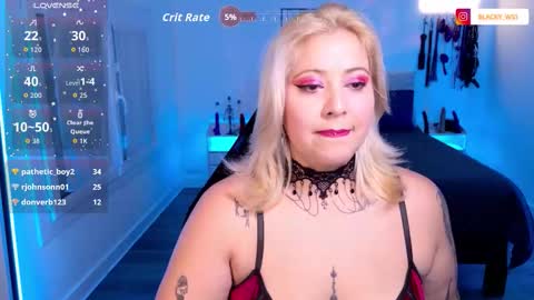 Snapshot of blackwidowj chatting on November 2025 05:24:01 PM Johana S online show from November 2025 05:24:01 PM