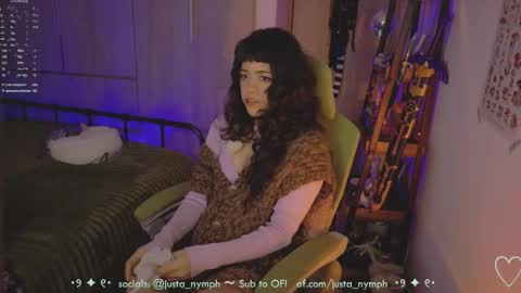   Im Nym  Justa nymph on twitter and IG online show from March 2026 11:55:01 PM