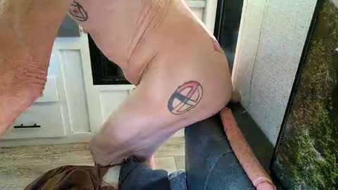 Snapshot of brushsquach chatting on September 2025 06:10:01 PM Steve... aka SkinnieDippin aka TimberTramp online show from September 2025 06:10:01 PM