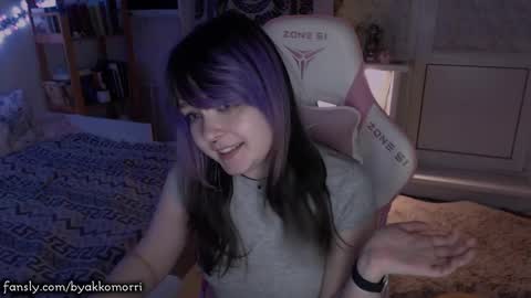 Snapshot of byakkomoriko chatting on March 2025 11:18:01 AM  morri  online show from March 2025 11:18:01 AM