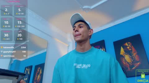 Snapshot of calavalerio chatting on January 2025 11:30:01 PM Valerio online show from January 2025 11:30:01 PM