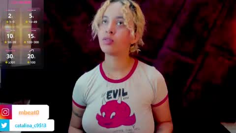 Snapshot of catalina_clark chatting on July 2026 12:01:01 PM Catalina online show from July 2026 12:01:01 PM