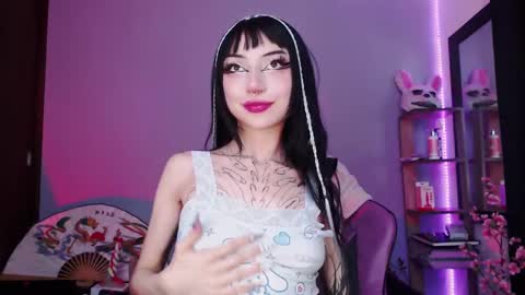 Snapshot of cati_petite chatting on January 2025 03:38:01 AM Cati help me reach my goal of 100 thumbs up again 3 online show from January 2025 03:38:01 AM