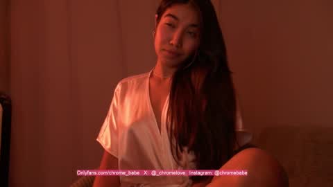 Snapshot of chromebabe_ chatting on February 2025 10:59:02 AM Gwendy Fox online show from February 2025 10:59:02 AM