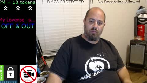 Snapshot of chunkymonkey420 chatting on February 2025 09:45:02 AM Spencer Smokey Bear online show from February 2025 09:45:02 AM