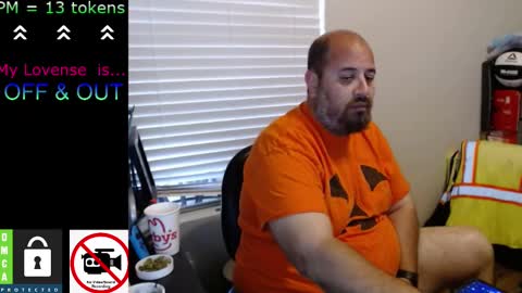 Snapshot of chunkymonkey420 chatting on February 2025 12:38:02 AM Spencer Smokey Bear online show from February 2025 12:38:02 AM