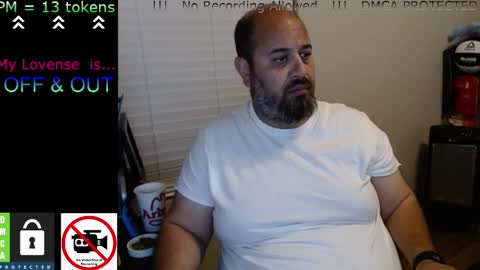 Snapshot of chunkymonkey420 chatting on February 2025 03:23:01 AM Spencer Smokey Bear online show from February 2025 03:23:01 AM