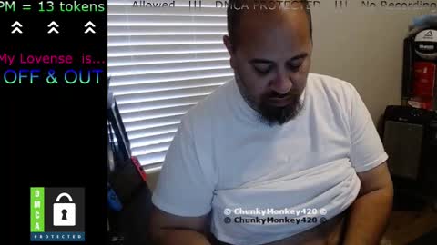 Snapshot of chunkymonkey420 chatting on February 2025 07:05:02 PM Spencer Smokey Bear online show from February 2025 07:05:02 PM