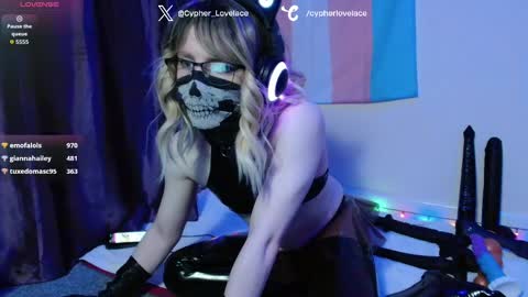 Snapshot of cypherlovelace chatting on October 2025 10:43:02 PM cypherlovelace online show from October 2025 10:43:02 PM